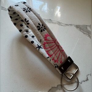 Handmade Upcycled Free People Keychain Wristlet